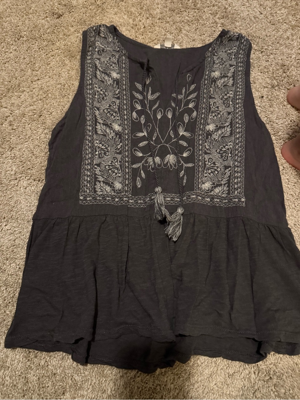 Lucky brand sleeveless tank top medium